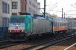 186 135-0 mit der ...  Volker St�ckmann 22.10.2011