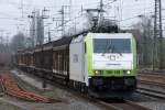 186-148 bei der Durchfahrt ...  Christian Sch�rmann 26.03.2011