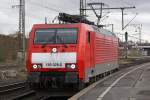 Die 189 029-2 in Wuppertal-Vohwinkel , am 26,11,09  ...