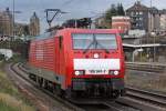 BR 189 Die 189 041-7 in Wuppertal-Steinbeck , am 26,11,09