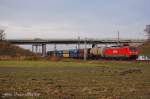 189 058-1 ist mit einem gemischten Gz nach Berlin unterwegs,bei ...