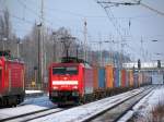 189 015-1 bei der ...  Alexander Wiemer 06.02.2010