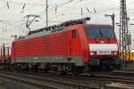 189 043-3 in Oberhausen-West ...  Christian Sch�rmann 07.02.2010