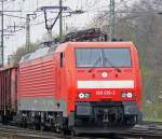 189 019-3 bei der Einfahrt in Gremberg Gbf. am 12.04.2010 ...