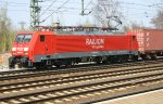 BR 189 189 010-2 mit Containerzug in Dresden-Freiberger Stra�e; 19.04.2010