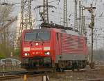 189 057-3 in Gremberg am 13.04.2010  ...