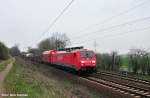 189 004-5 hatte ebenfalls einen der vielen gemischten Z�ge am ...