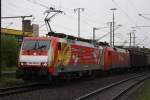 BR 189 189 065 und 152 036 zogen einen G�terzug von Magdeburg nach Hannover Linden am 15.05.2010 durch Lehrte.