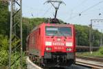 Die 189 056-z zieht einen Gz durch Duisburg Neudorf am ...