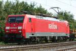 Die 189 061-5 zieht einen Gz durch Duisburg Neudorf am ...