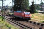 Nachshuss auf 189 015-5,am 08.07.10in Lehrte.  ...