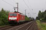 BR 189 189 052-4 mit einem gemischten G�terzug in Oberhausen-Sterkrade am 12.06.2010