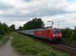 189 010-2 mit einem G�terzug in Ahlten, 14.8.2010  ...