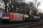 Die 189 082 k�mpfte ...  Niklas Eimers 22.12.2011