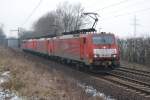 Ein Lokzug der DB ...  Max Steffentorweihen. 30.01.2012