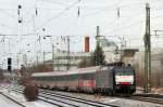 br-189-dispolok ES64 F4-099 am 03.01.10 mit EC 87 nach Verona am Heimeranplatz