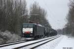 br-189-dispolok ES64F4-211 in Hannover-Misburg am 30.1.2010.