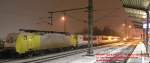 br-189-dispolok In der der Nacht des 12.2.2010 stehen in M�nchengladbach Hbf ES64F4-202 und f�r die SNCB 1829 + 1811 + 1834 + 1828

Oder f�r die ganz Genauen:
Siemens Dispolok E 189-202  ES 64 F4-202 und
Siemens EuroSprinter ES60U3  SNCB/NMBS HLE18 SIEMENS 91 88 0018 029-4 BE-SNCB
Siemens EuroSprinter ES60U3  SNCB/NMBS HLE18 SIEMENS 91 88 0180 110-4 B-(B)  und
Siemens EuroSprinter ES60U3  SNCB/NMBS HLE18 SIEMENS 91 88 0180 340-7 B-(B)  und
Siemens EuroSprinter ES60U3  SNCB/NMBS HLE18 SIEMENS 91 88 9918 028-6 BE-SNCB

