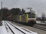 Die ES 64 F4-017 und die ES 64 F4-007 mit ...