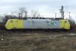 br-189-dispolok ES 64 F4-203 der ITL am 19.3.10 in Duisburg-Ruhrort