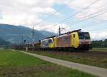ES 64 F-007 und ES 64 F-012 am 30.05.2009 unterwegs ...