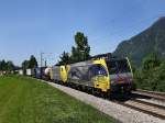 Die ES 64 F4-012 und eine Weitere am 05.06.2010 mit ...