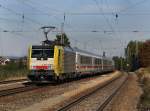 Die ES 64 F4-089 am 12.09.2010 mit einem Brenner EC ...
