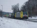 Die ES 64 F4-027 ...  Christian Maier 29.12.2010
