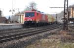 WLE 81 mit Bierzug ...  Hendrik Mergard 28.01.2011
