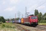 189 800-6 (MTEG) f�hrt ...  Philip Debes 27.07.2011