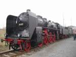 19 017 aufgenommen beim 2.Dampfloktreffen in Dresden, am 28.03.10.  ...