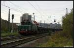 LEG 254 052 konnte ich am 25.10.09 in Halle/Saale aufnehmen. ...