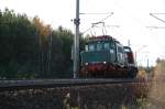 254 052 und 202 703 der LEG durchfahren am 15.11.09 ...