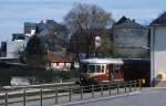 CFL 216 wartet inm Bahnhof Wiltz auf den n�chsten Einsatz ...