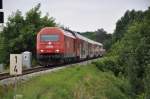 br-2016 Der Regionalzug 2016 061 hier kurz vor der Einfahrt Bahnhof Herzogenburg Richtung St. P�lten unterwegs.