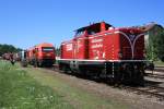 V 84 der SLB + 2016 015 + 1216 025 ...