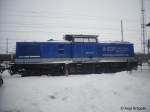 202 547 in Bad Kleinen abgestellt am 13.2.10  ...