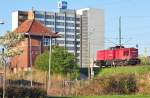 KUBEKCON NR 11 im Bf Stralsund-R�gendamm am Abend des 04.05.2010 ...