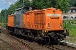 BR 202 202 271-3 der Bocholter Eisenbahngesellschaft in Recklinghausen 24.7.2010