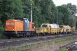 BR 202 BEG 202 271 zieht am 16.7.10 Bauger�mpel durch Ratingen-Lintorf