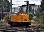 BR 203 110 619 rangiert am 14.10.09 im Bf Eisenh�ttenstadt