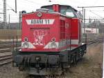 BR 203 ADAM 11 'Christine' steht abgestellt in Troisdorf am 13.03.2010