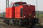 203 118 am 24.4.10(im Einsatz f�r ITL) in Duisburg-Bissingheim  ...