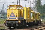DB Netz 203 315 am 2.5.10 in Duisburg-Bissingheim  ...