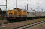 203 308-2 mit Bauzug ...  Joachim Kohler 29.09.2010