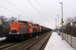 Das V100-Ost hvle-Doppel V160.5 ...  Stephan Kemnitz 19.02.2011