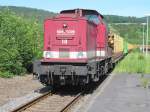 Kubecon 18 (ex. 203 503-8) wartet am 23.05.2011 mit einem ...