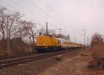 Fahrwegpr�fzug gezogen von 203 ...  Andreas Strobel 04.03.2012