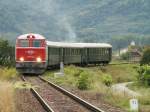 br-2043 2043 24 kurz vor der Einfahrt in den Bahnhof Unterloiben auf der Donauuferbahn in der Wachau. Fahrtrichtung Stromabw�rts Richtung Krems an der Donau.