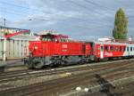 Rangieren in Wien S�dbahnhof ...  G�bor Horv�th 14.11.2009